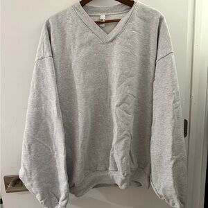 Los Angeles apparel v neck sweatshirt